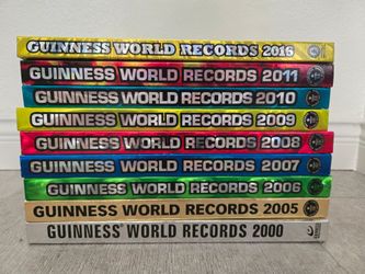 GUINESS WORLD RECODS BOOKS