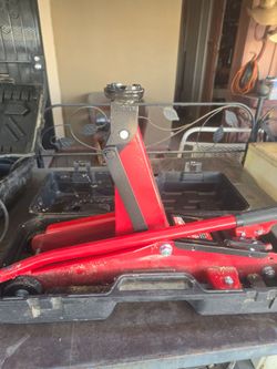 Hydraulic trolley jack