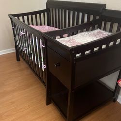 Barely Used Crib For Sale 