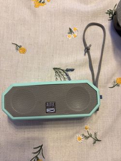 Altec Lansing HydraJolt Waterproof Bluetooth Speaker - Mint: Rechargeable, USB,m