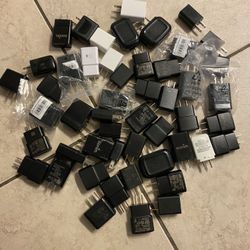 50 Pieces Of Original Phone charger heads