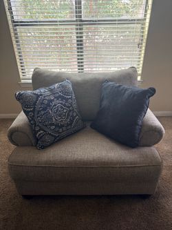 Sofa, loveseat and tv stand
