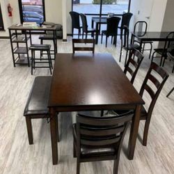 Cover Brown Dining Room $20 Down Payment and delivery available 