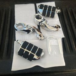 Harley Davidson Pegs With Brackets
