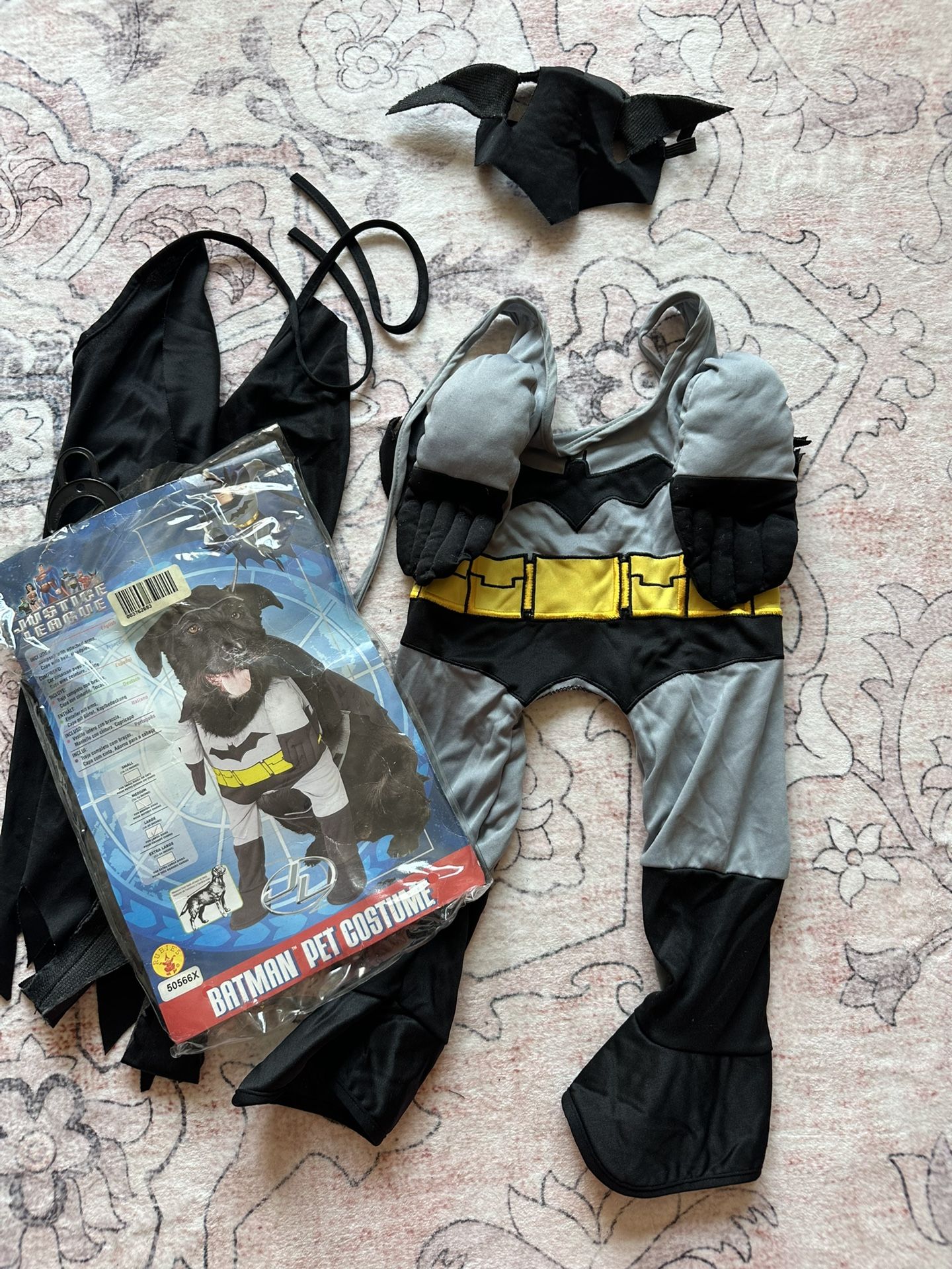 Dog Batman Halloween Costume Sz L