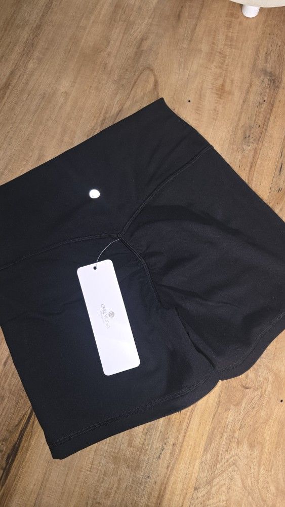 Black Yoga Shorts Size Small