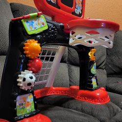 Vteck Toddlers Toy  Soccer & Basketball Court 