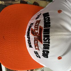 Vintage 1992 Nascar Winston Cup Champion Hat Kulwicki  Snap Back New