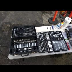 Professional 301 Piece Mechanic's Tool Set Kit Shop SAE and Metric Garage Repair