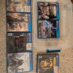 PS4 Game Bundle $50 Obo
