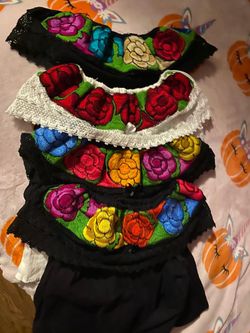 Blusas Bordada A Mano Mexican