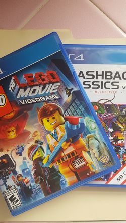 PS4 LEGO MOVIE GAME/ATARI GAMES