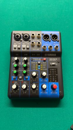 Yamaha mg06x mixer new