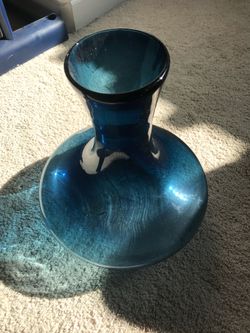 Blue vase