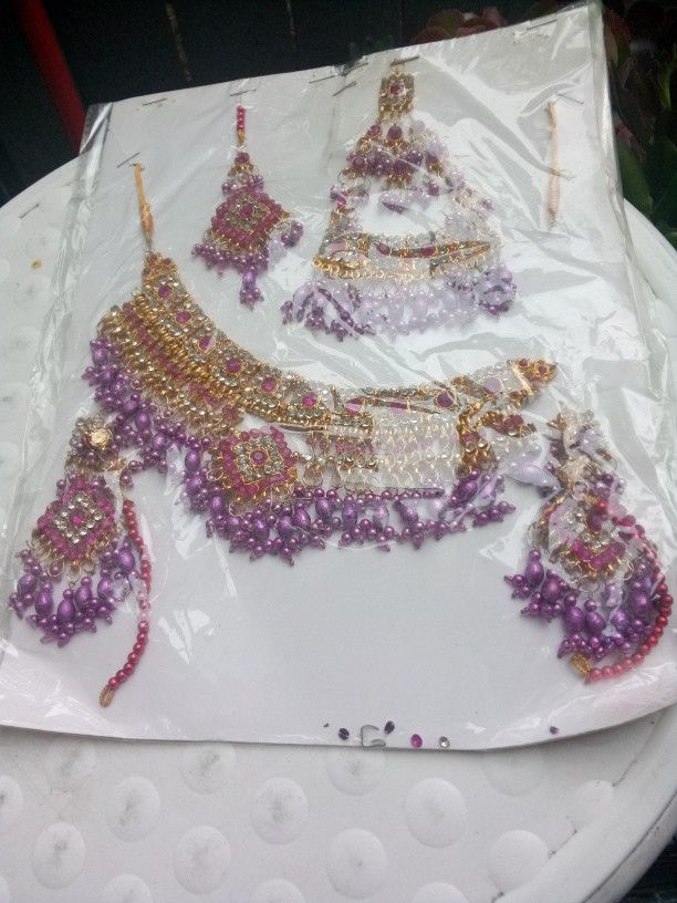 Indian Jewelry Complete Set New