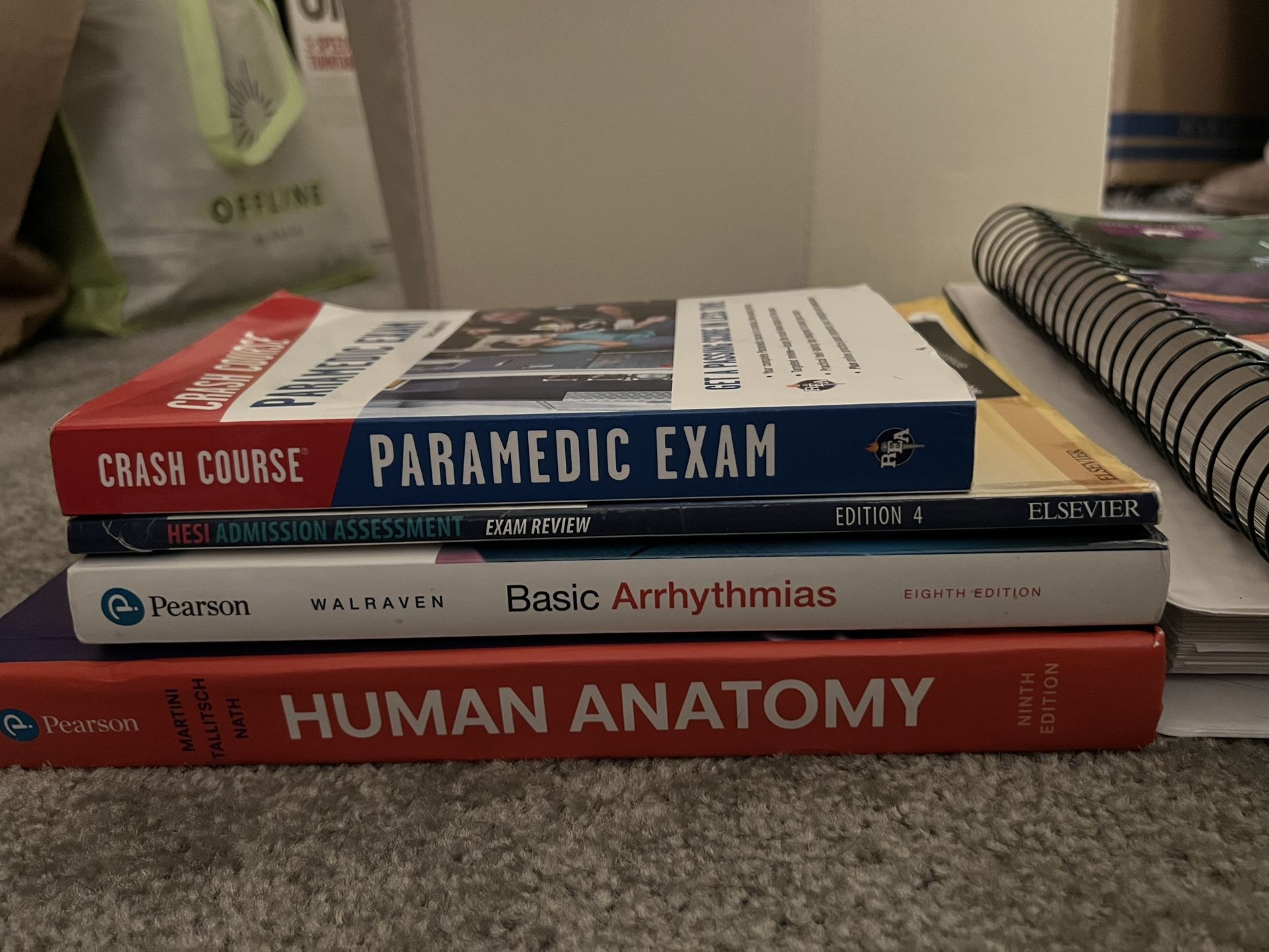 Nursing And Paramedic School Books