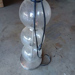 Glass Globe Lamp
