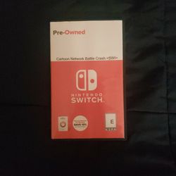 Cartoon Network Battle Crash Nintendo Switch Game