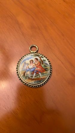 LIMOGES China pendant