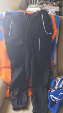 Shein Women Chain Detail Pocket side Cargo pants