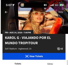 Karol G Friday 8/14