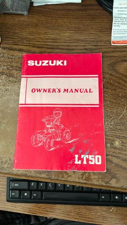 Suzuki quad LT50 Owner's Manual 1984