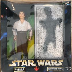 Star Wars Han Solo with Carbonite Block Kenner Figure