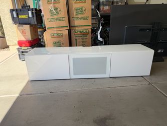 Besta tv cabinet with doors
