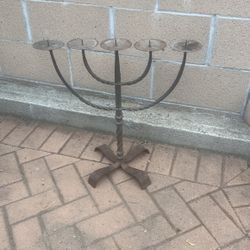 Candelabra 5 Candle Wrought Iron Custom Made