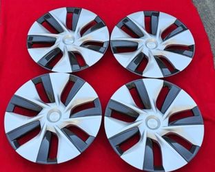 Tesla Model Y 2020-2024 Tesla Model 3 2017-2021 OEM Wheel Cover Hubcap 19" (4)