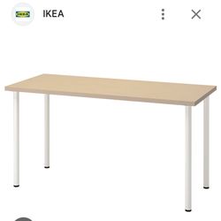 IKEA Simple White Desk 