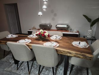 Live Edge Monkey Pod Tables