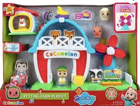 Cocomelon, Farmhouse Playset, Baby and Toddler Toy