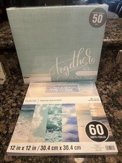 Scrapbook Album and paper