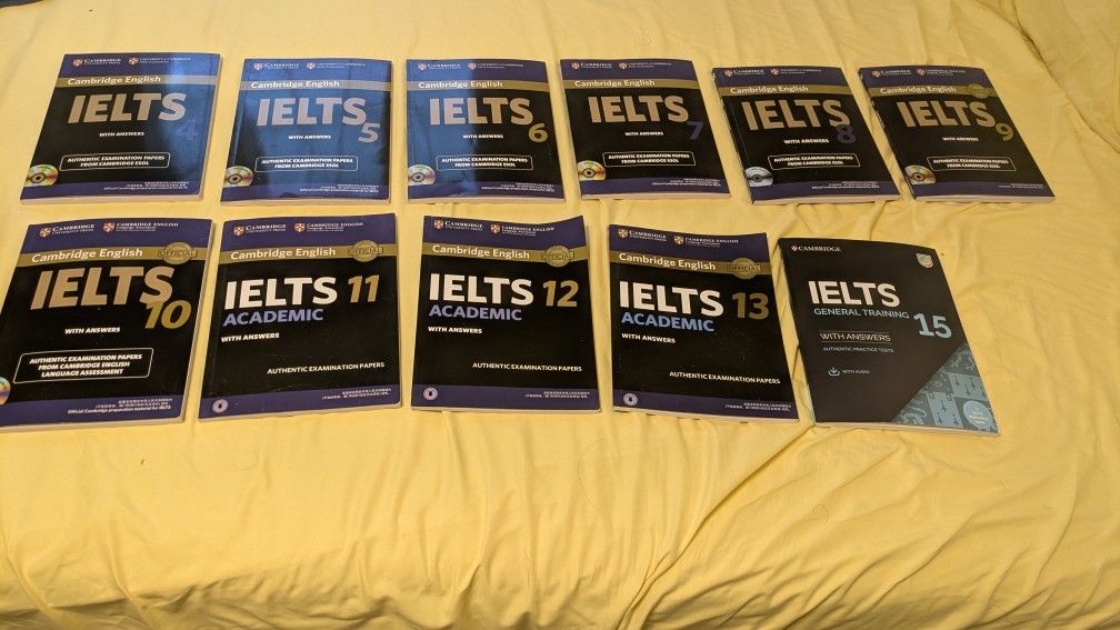 IELTS Cambridge University Edition Book Set