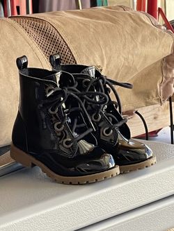 Toddler Black Boots Size 6
