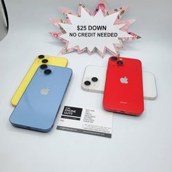 Apple iPhone 14 Plus - $25 Down To Take Home In Payments - NO CREDIT NEEDED
