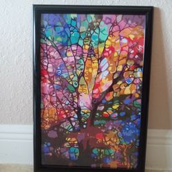 16 X12 Acrylic Framed Painting 