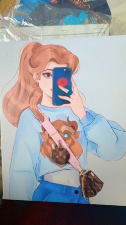 Custom One Of  A Kind Disney Princess Canvas Prints