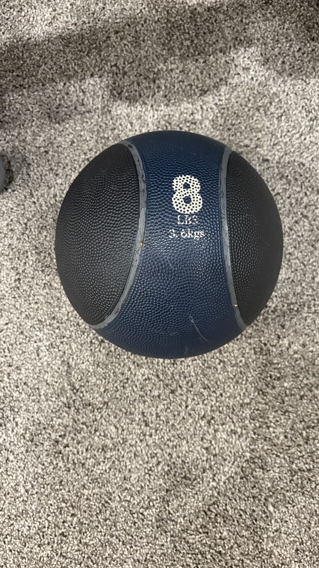 Weighted Exercise Medicine Ball - 8 Lbs