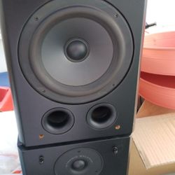 Polk speakers. Need them gone. Works great. Have kenwood receiver also. Not included