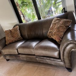 Leather Couch