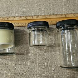 Glass Spoce Jars With Lids