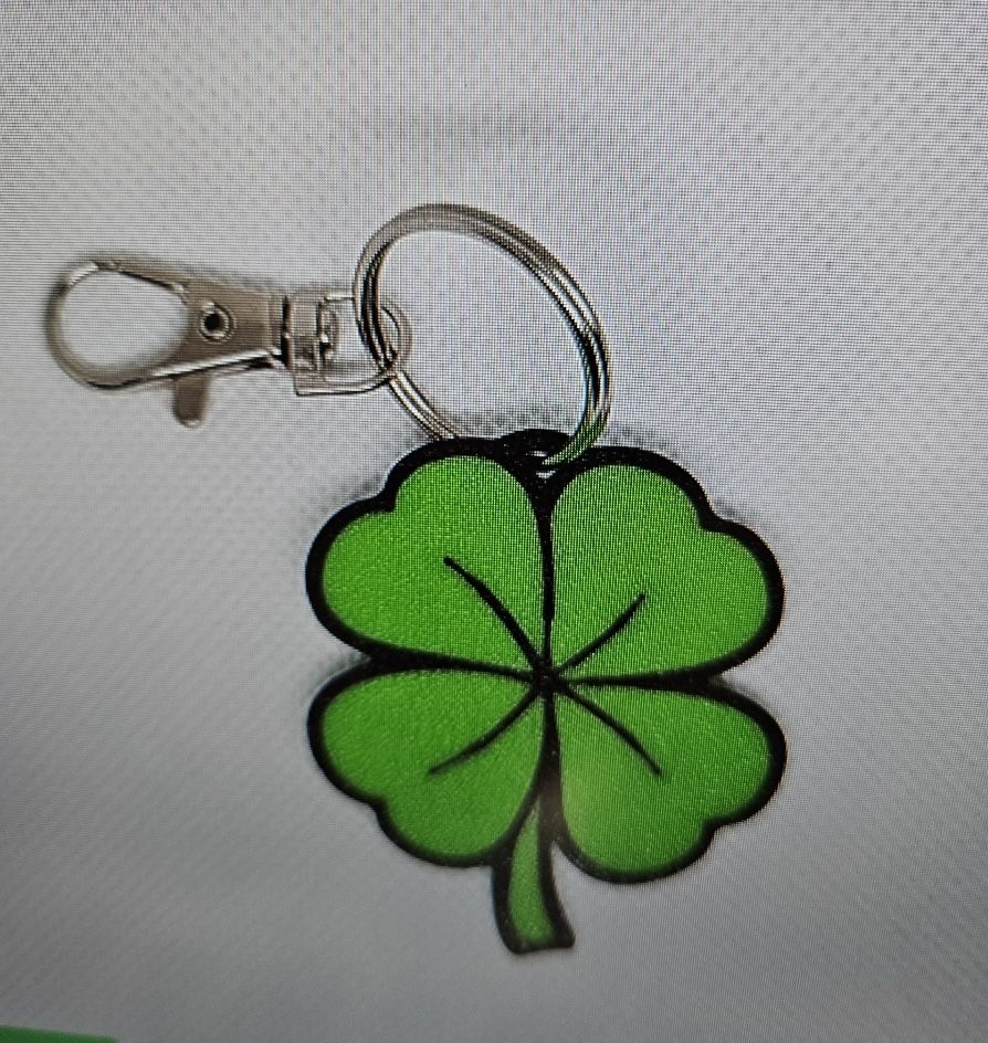 4 Leaf Clover Key Chain
