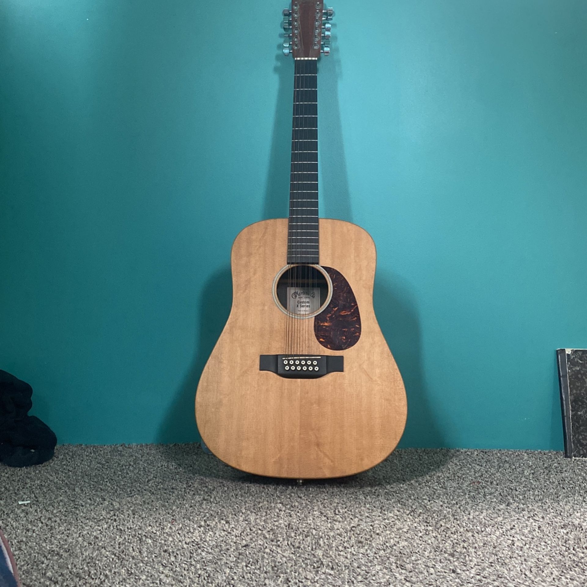 Martin DX2E 12 String Acoustic Electric Guitar Custom X Series for