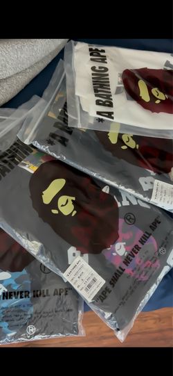 Nottt freee bape shirts and hellstar hoodie