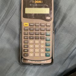 TI-30X A Calculator