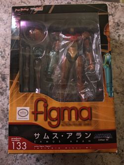 Samus Aran figma 133 - Metroid Other M - Complete with Box