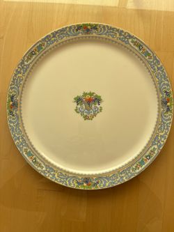 Lenox "Autumn" 12.5 Round Chop Plate Platter (Gold Backstamp).
