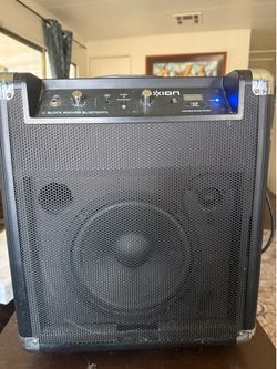 ION Block Rocker Bluetooth Speaker Refurbished with a brand new battery and wireless 🎤 Microphone
